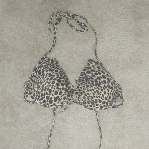 Victoria Secret push-up 32c cheetah print swimsuit